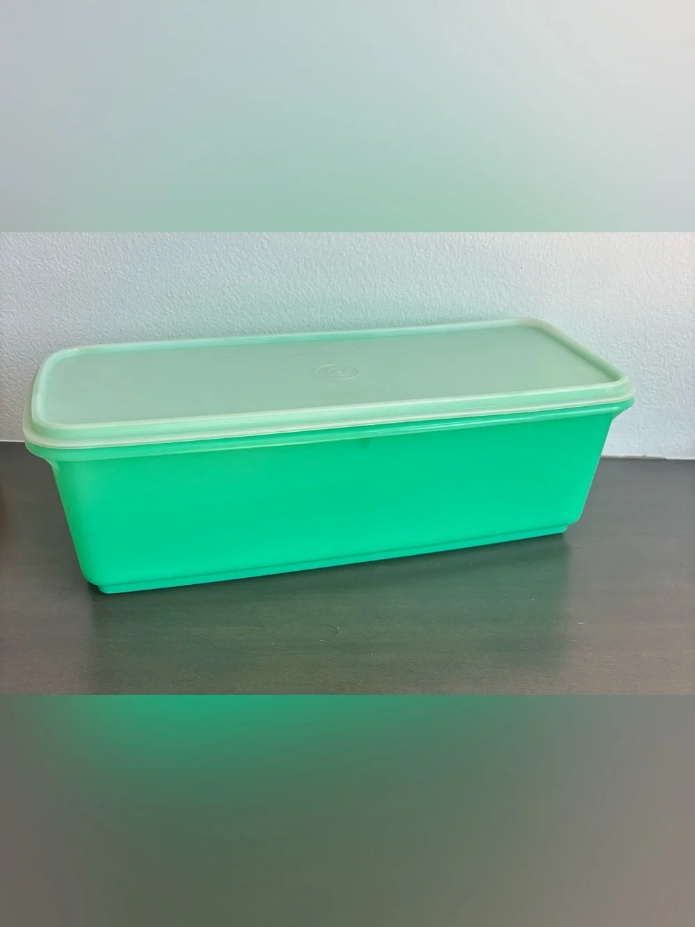 Vintage Jadeite Tupperware Celery, Veggie Crisper